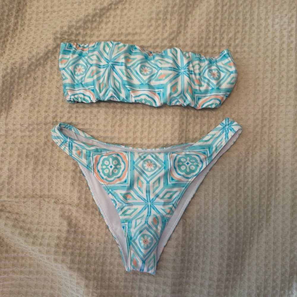 Kenny Flowers Cheeky Bandeau Bikini